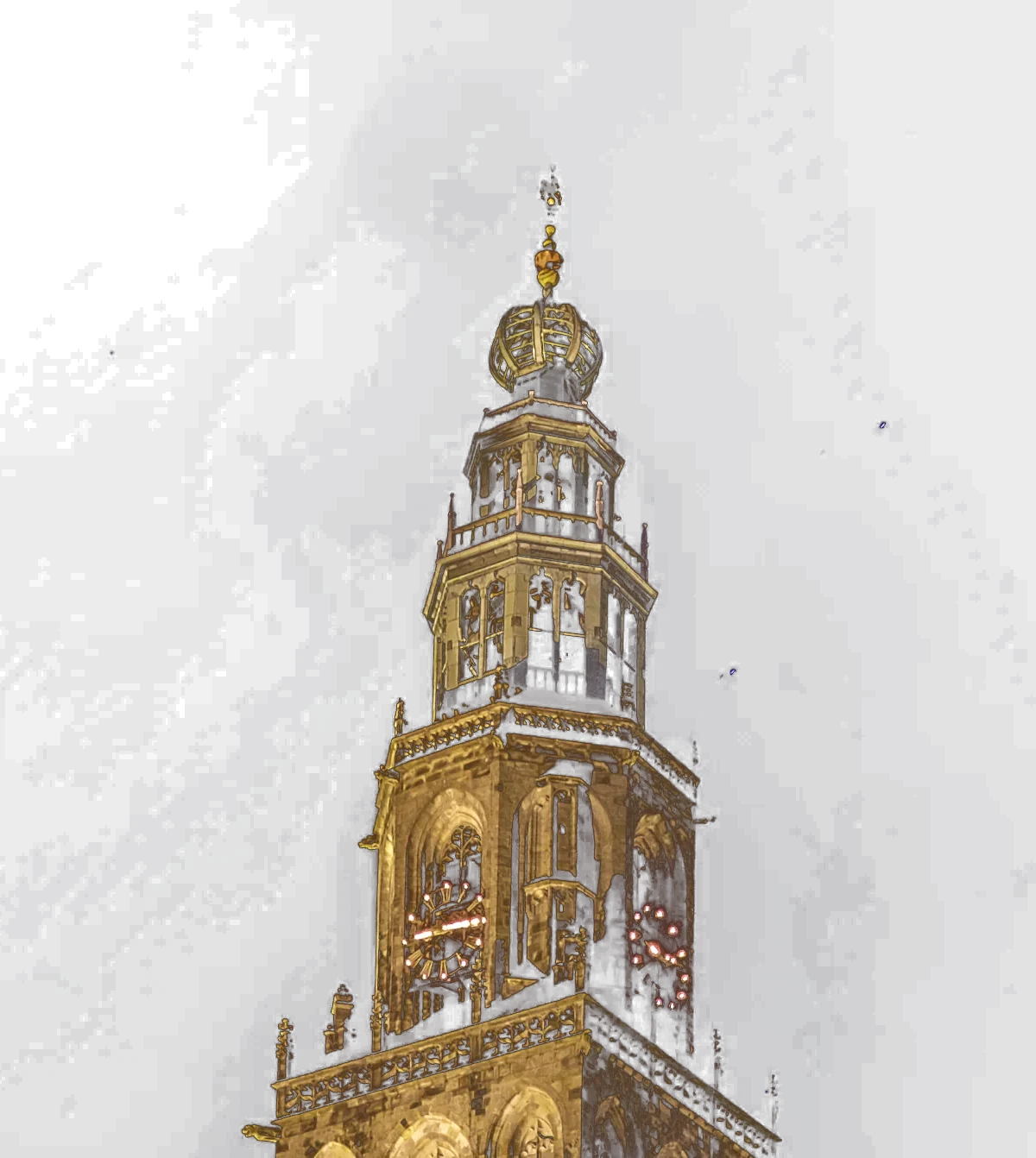De Martinitoren in Groningen