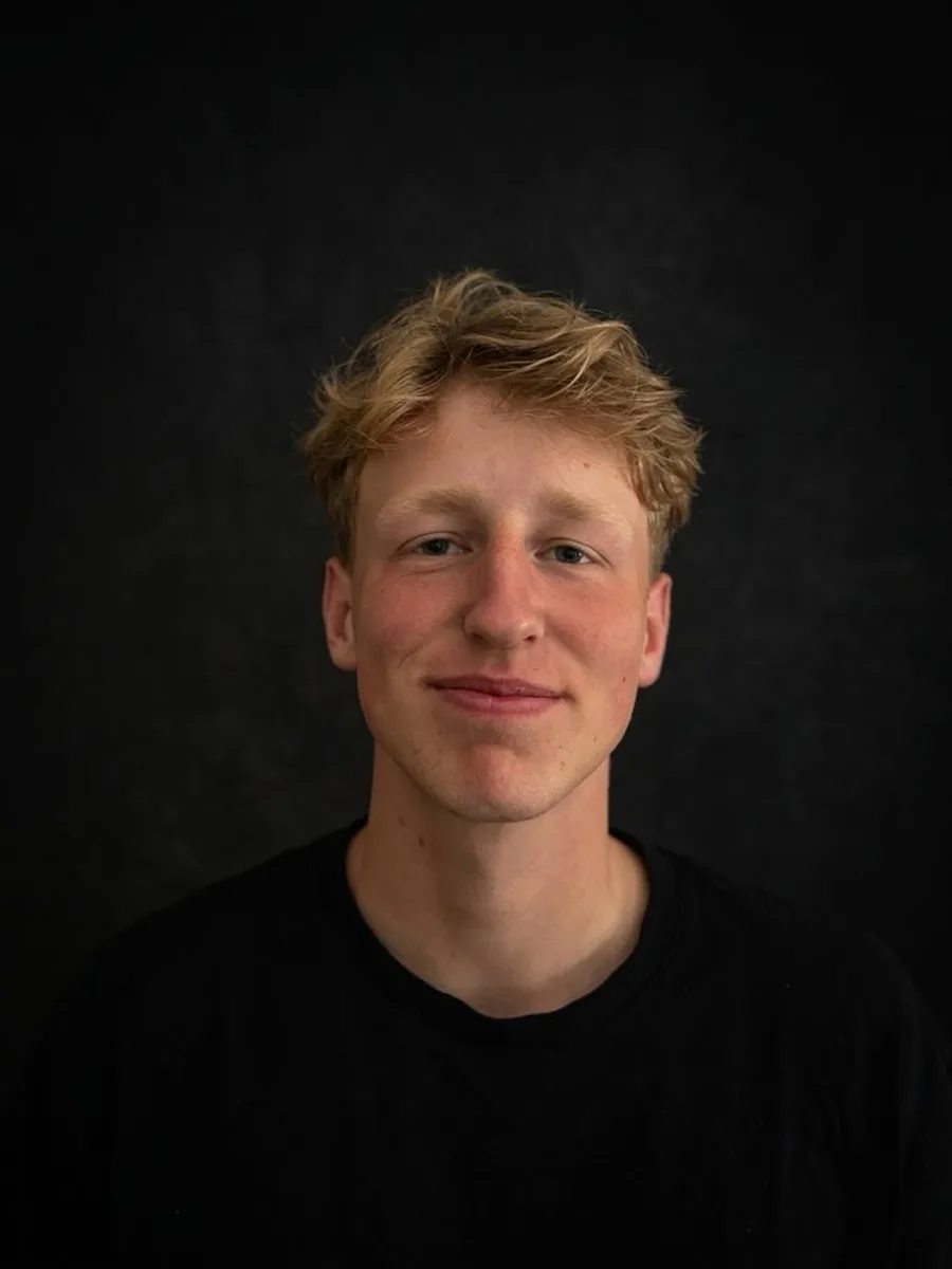 Portret van Tim ten Velde